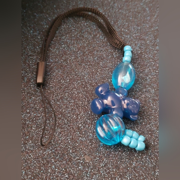 Beaded Phone Charm BR - Picture 3 of 3